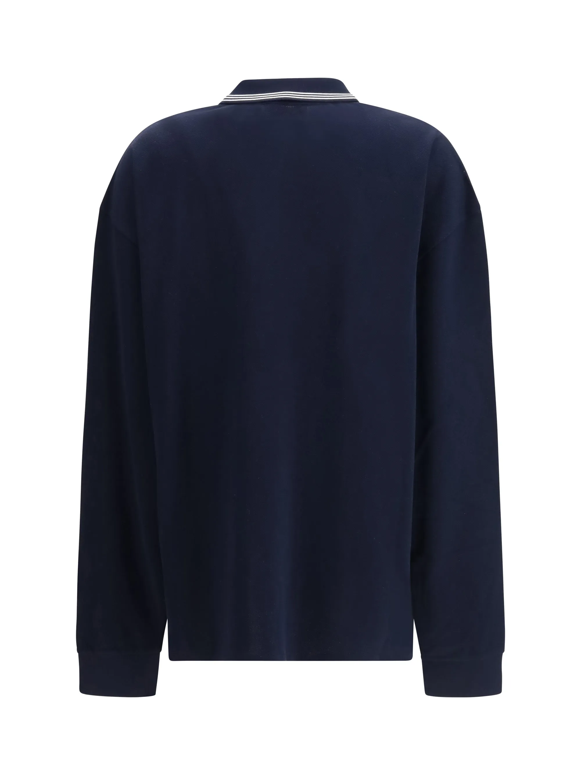 Long-Sleeved Polo Blue sold by Lord & Taylor product image thumbnail 2