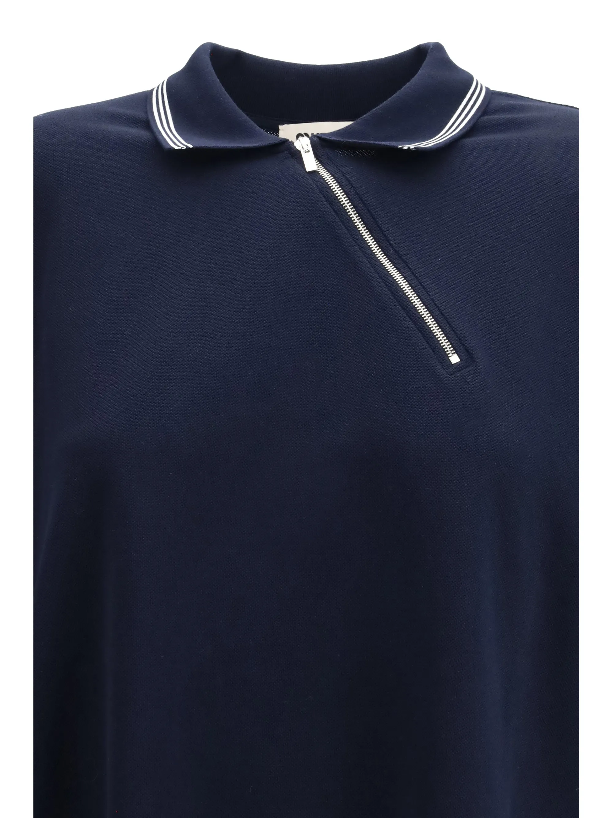 Long-Sleeved Polo Blue sold by Lord & Taylor product image thumbnail 3