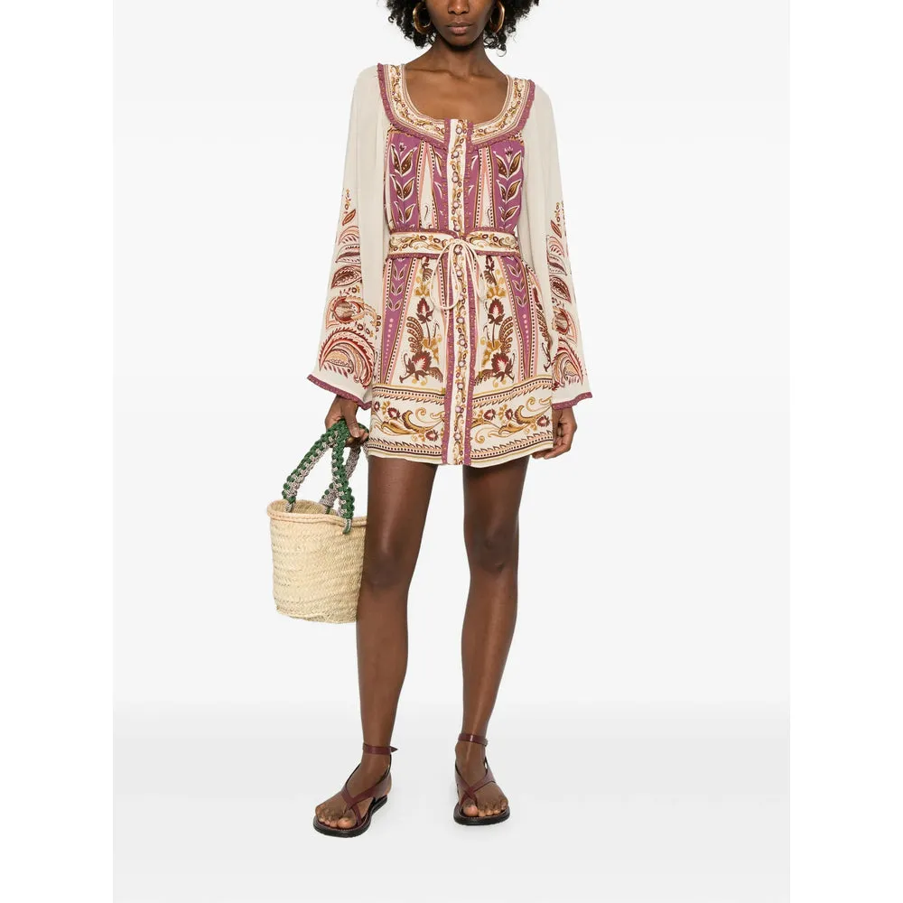 Floral Print Belt Dress sold by Lord & Taylor product image thumbnail 4