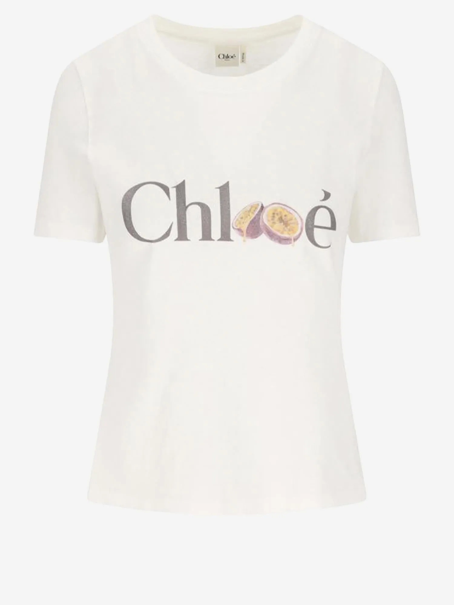 Cotton T-Shirt with Logo Print sold by Lord & Taylor product image thumbnail 2