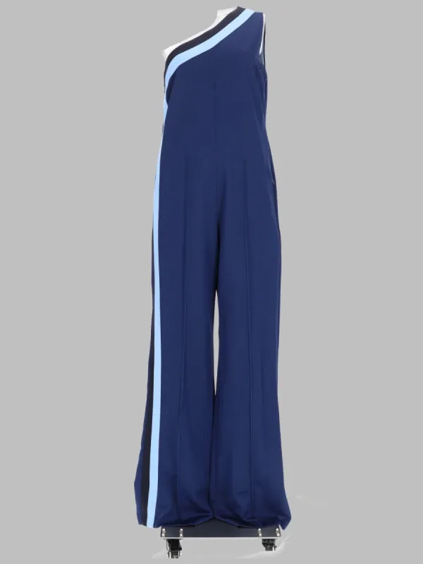 Jumpsuit Mixed Cotton Blue made by Golden Goose