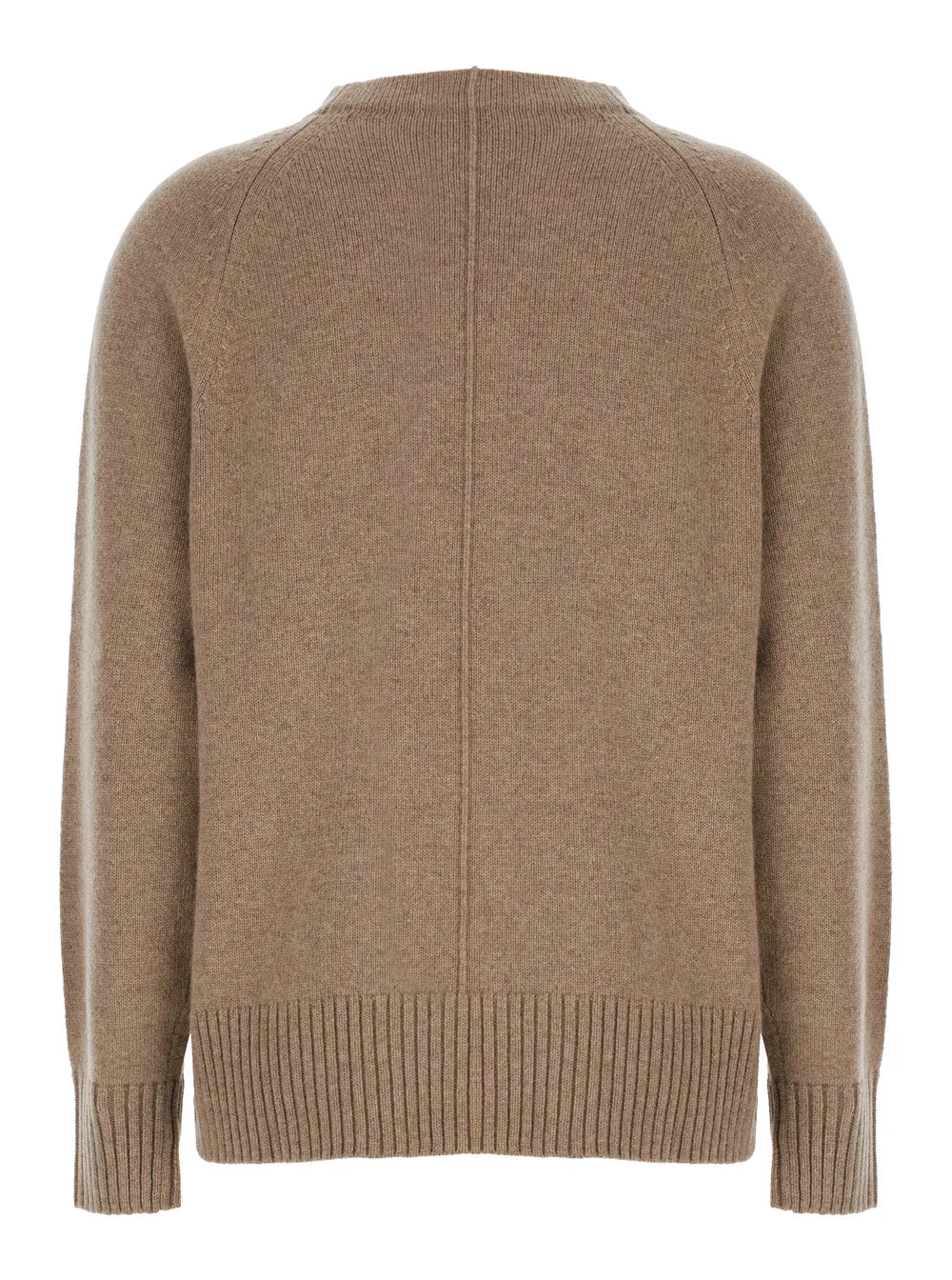 Beige Crewneck Cashmere Sweater with Detail sold by Lord & Taylor product image thumbnail 2