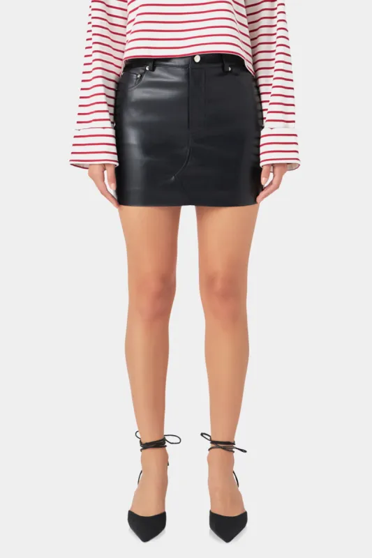 Pleated High Waist Short Skirt sold by Lord & Taylor