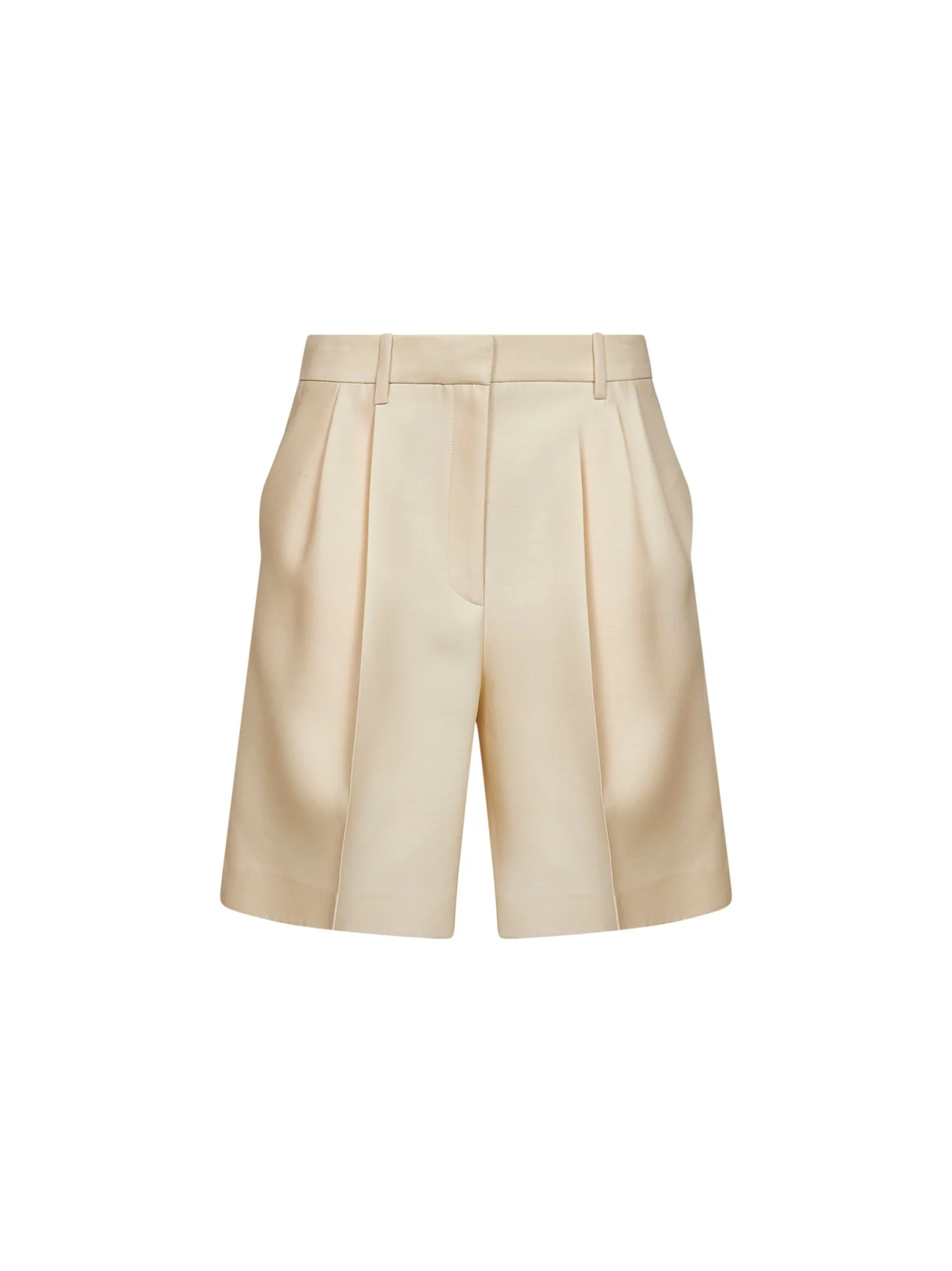 Shorts Auggie Ivory Wool-Silk sold by Lord & Taylor