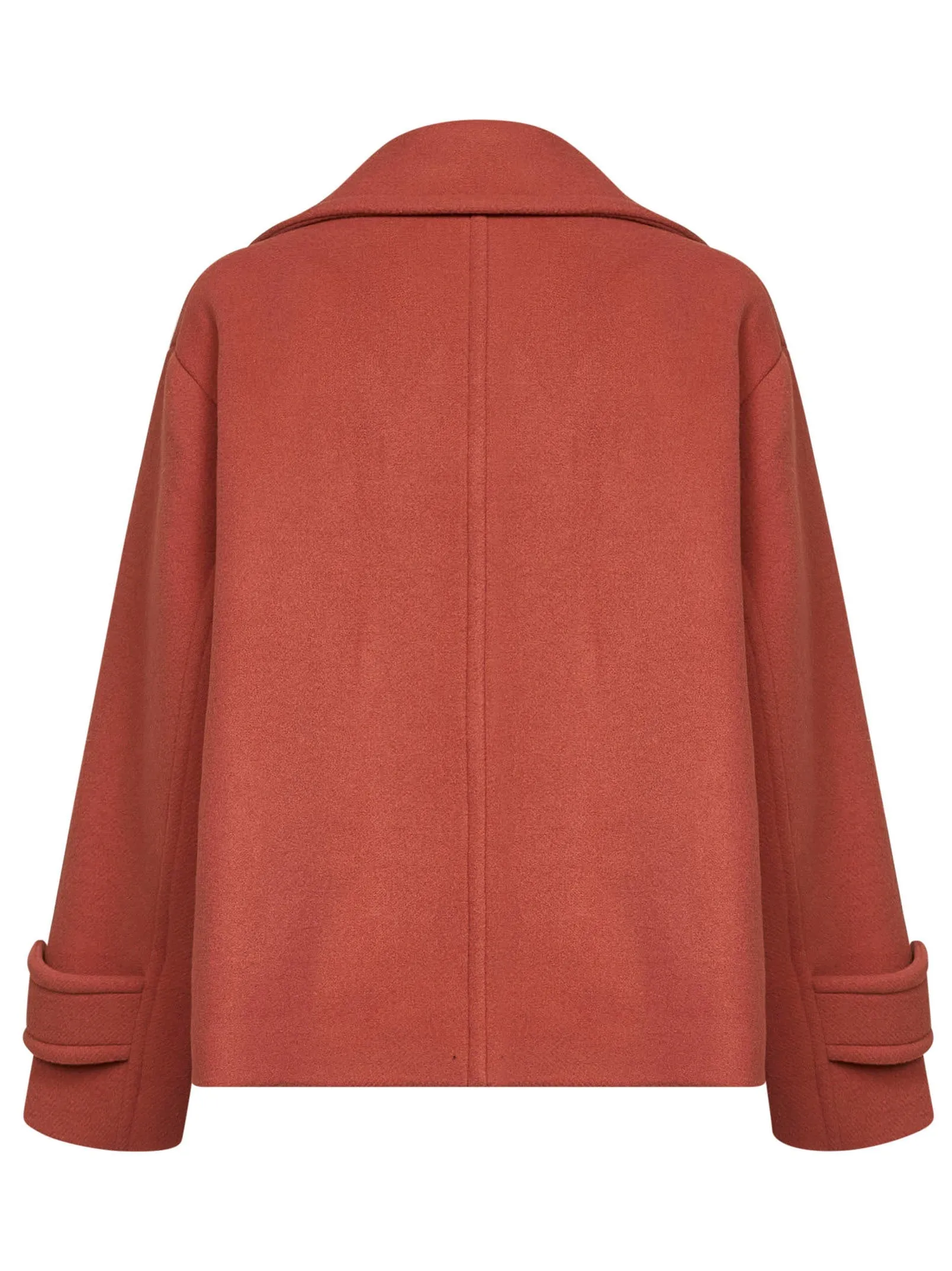 Short Wool-Blend Coat Cedar Pink sold by Lord & Taylor product image thumbnail 2