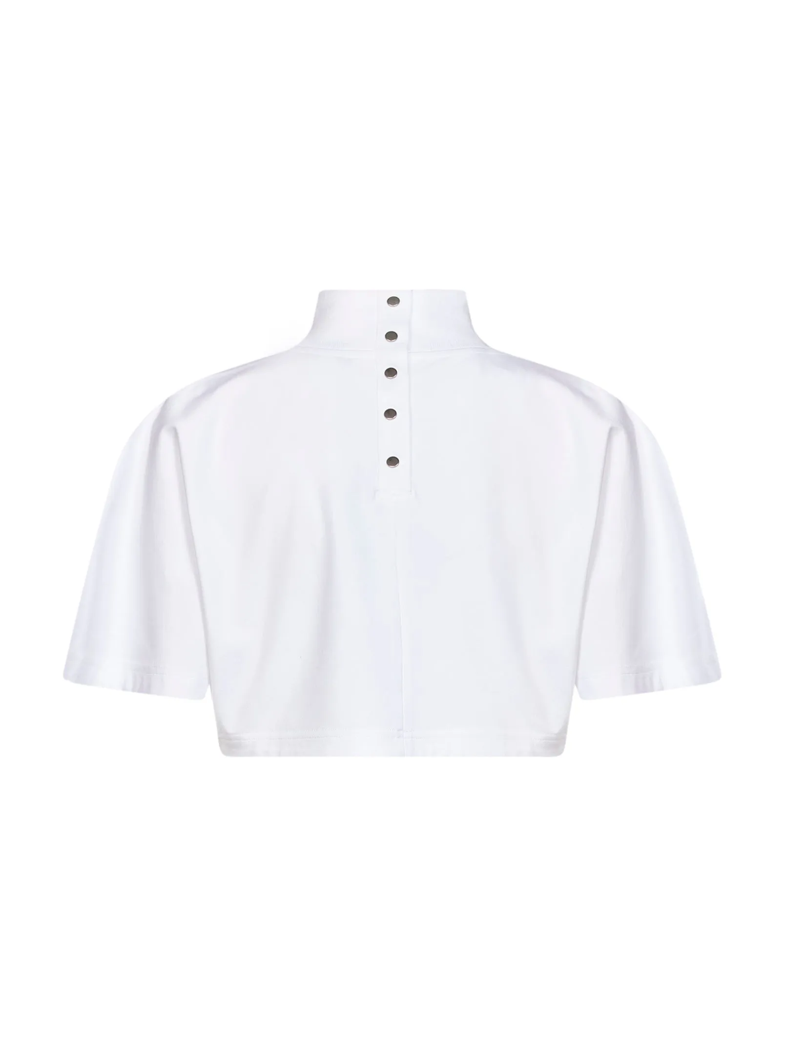 Cropped Jersey T-shirt White sold by Lord & Taylor product image thumbnail 2