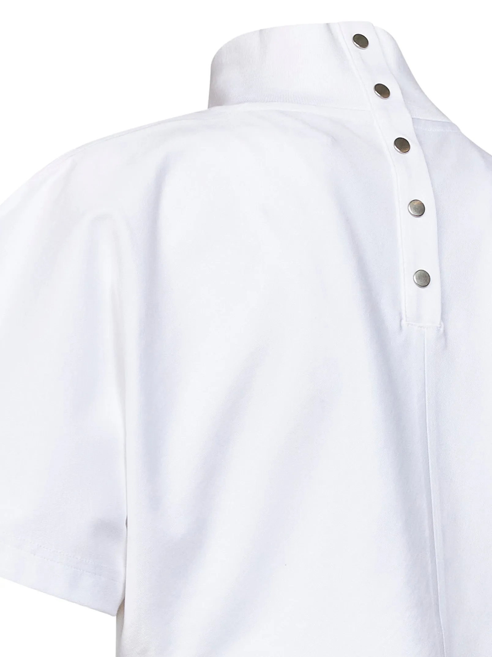 Cropped Jersey T-shirt White sold by Lord & Taylor product image thumbnail 3