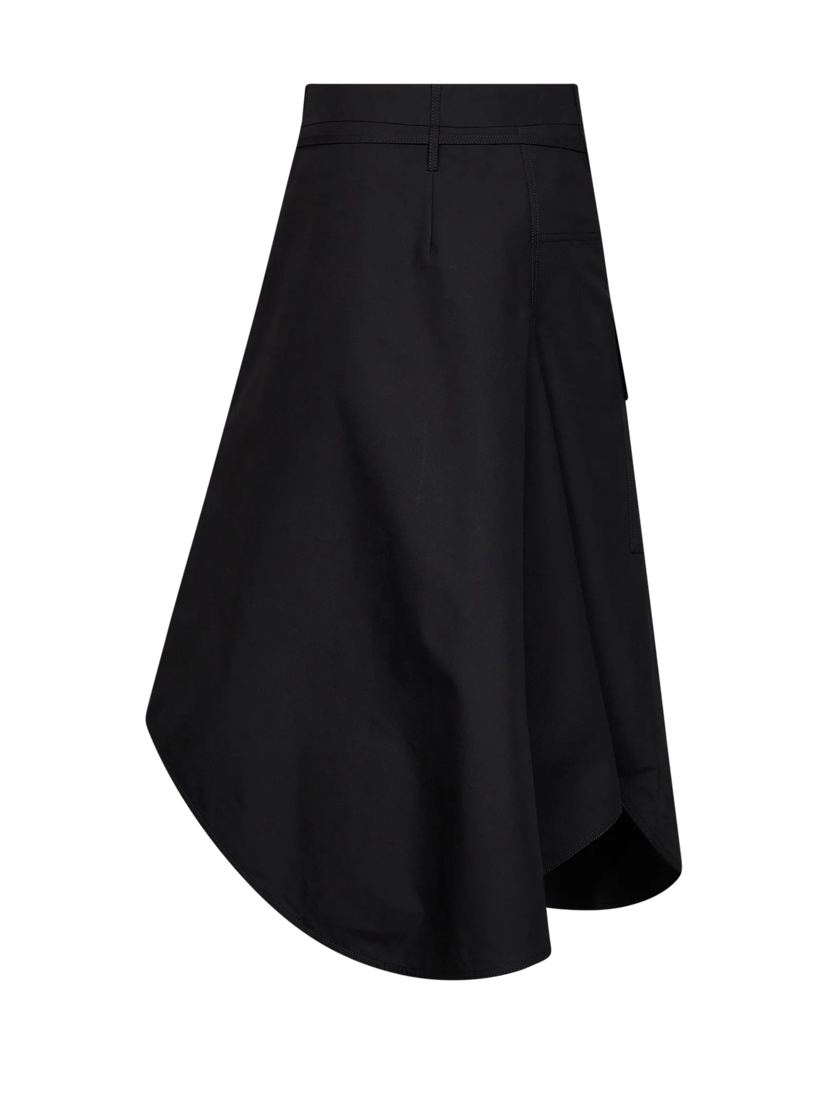 Long Asymmetric Cotton Skirt sold by Lord & Taylor product image thumbnail 2