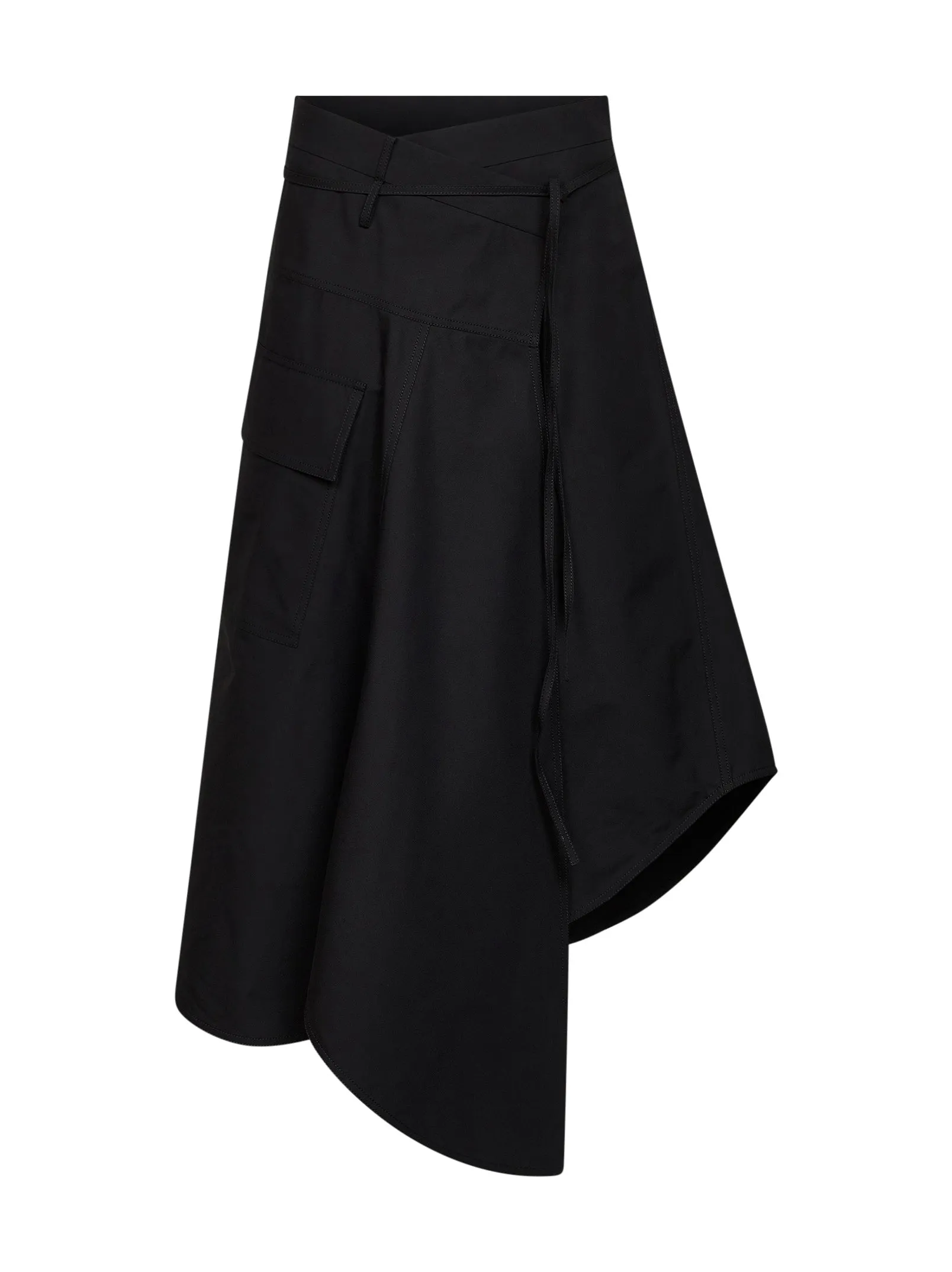 Long Asymmetric Cotton Skirt sold by Lord & Taylor