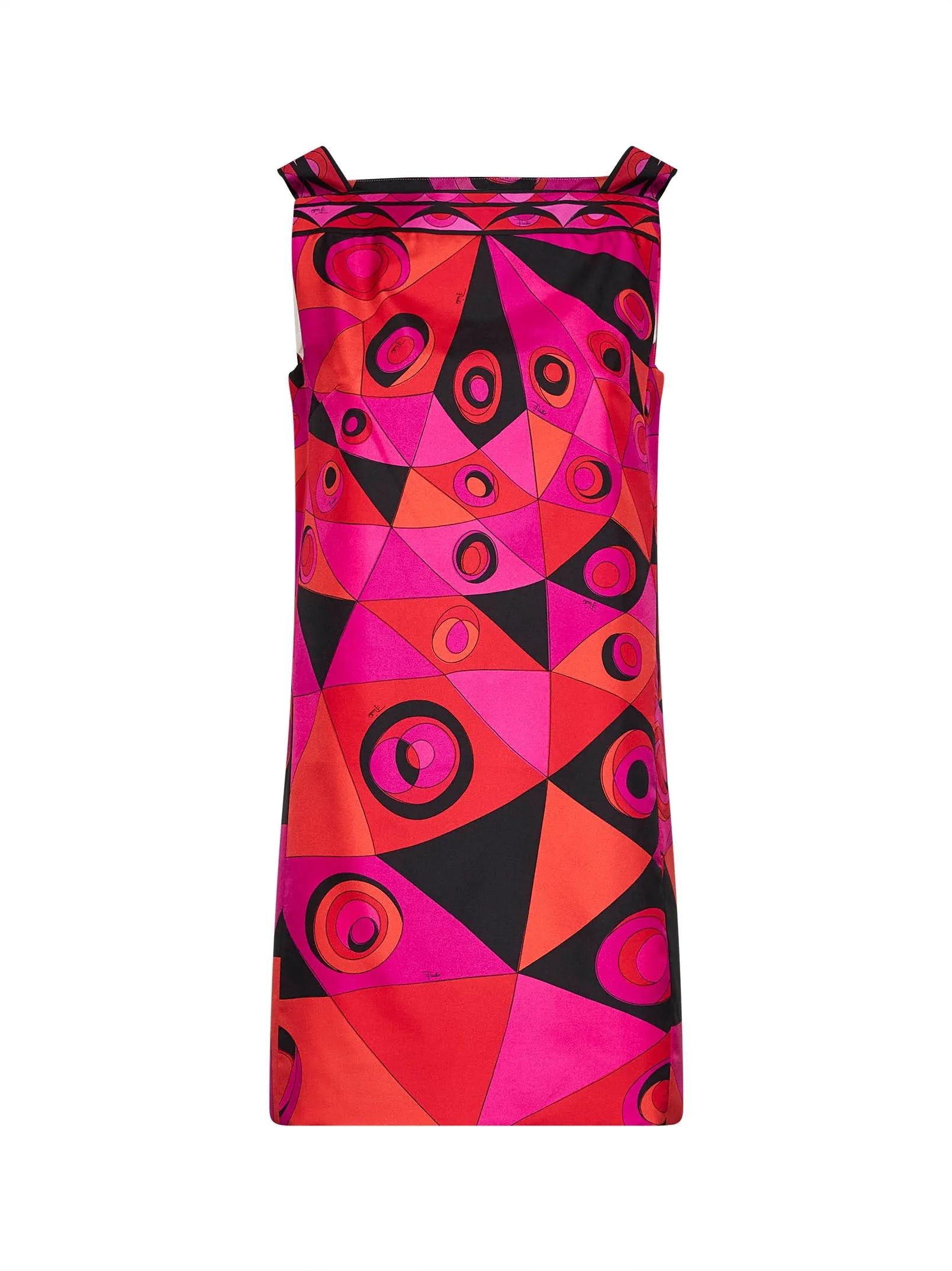 Mini Dress Fuchsia/Black Silk sold by Lord & Taylor