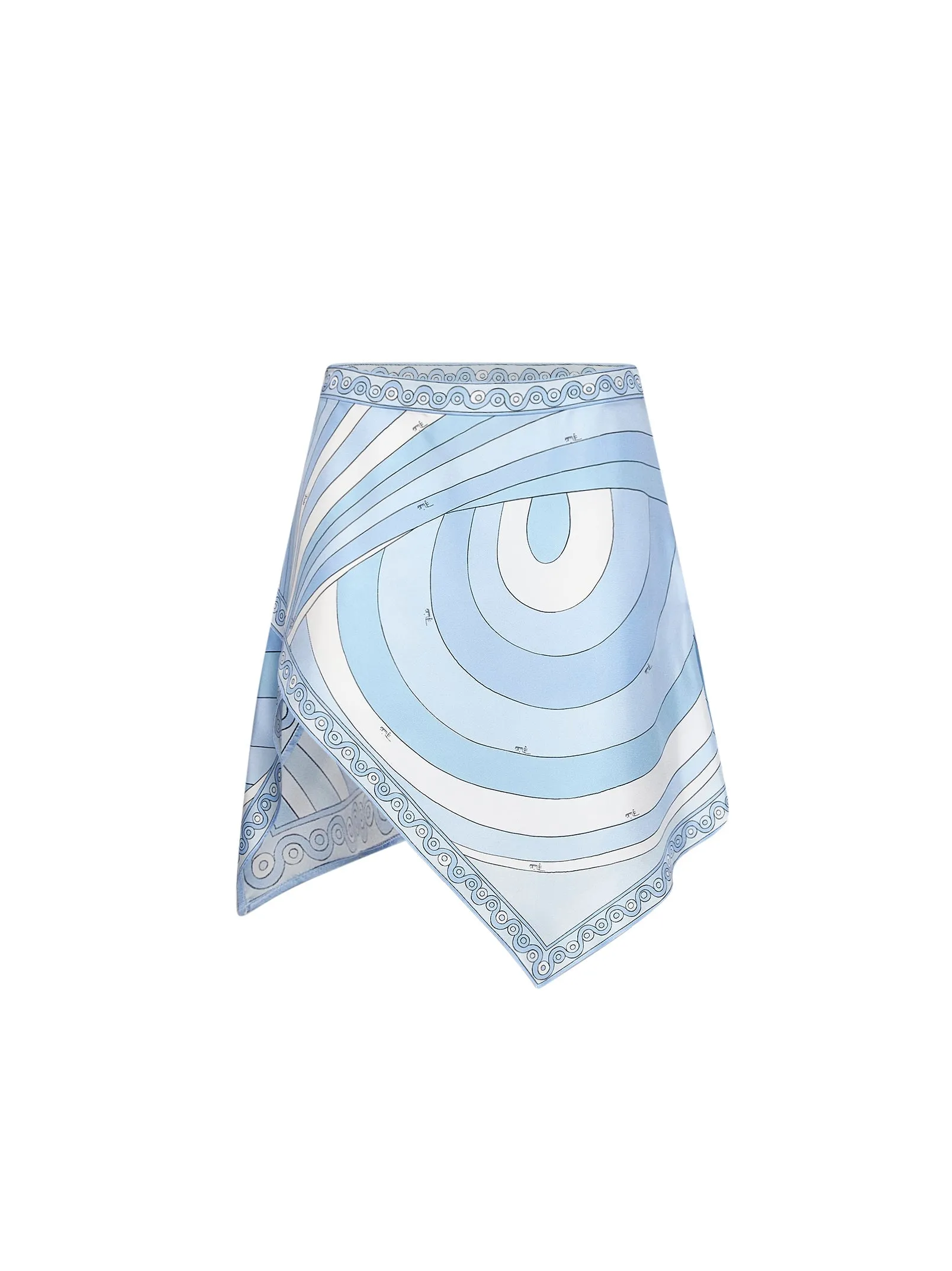 Mini Skirt Iride-print Light Blue sold by Lord & Taylor