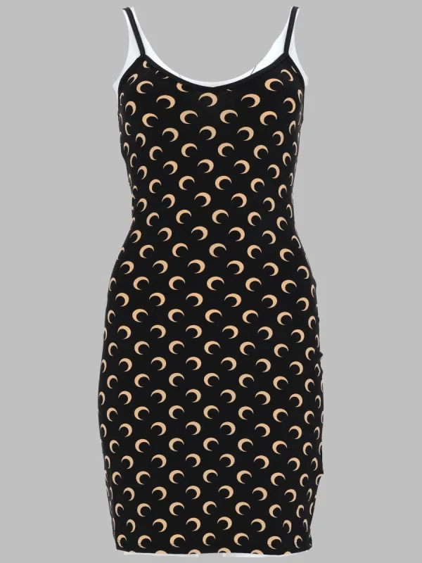 Mini Dress Moon Black made by Marine Serre