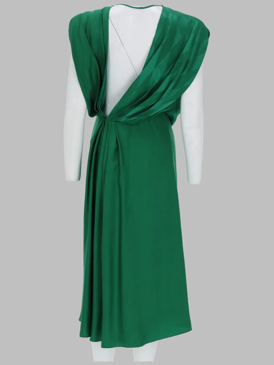 Dress Midi Silk Green sold by Lord & Taylor product image thumbnail 2