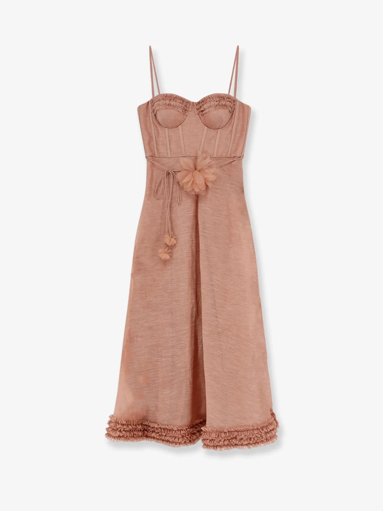 Dress Luna Pink Linen-Silk sold by Lord & Taylor