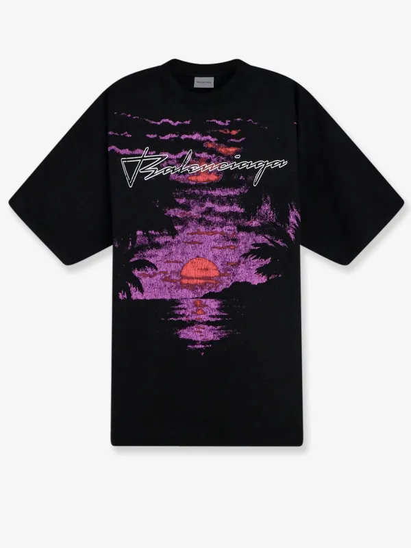 T-shirt Dream Cotton Black made by Balenciaga