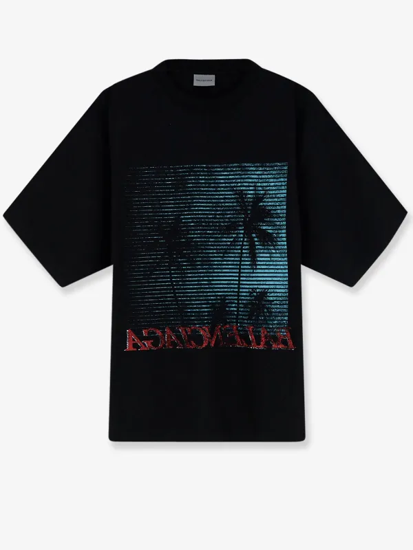 T-Shirt Cotton Black made by Balenciaga