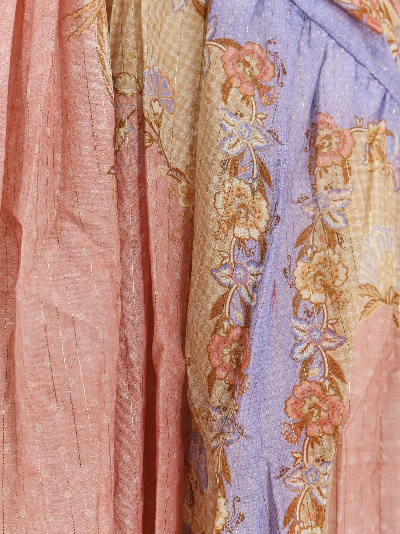 Long Dress Indra Pink Cotton-Silk sold by Lord & Taylor product image thumbnail 3