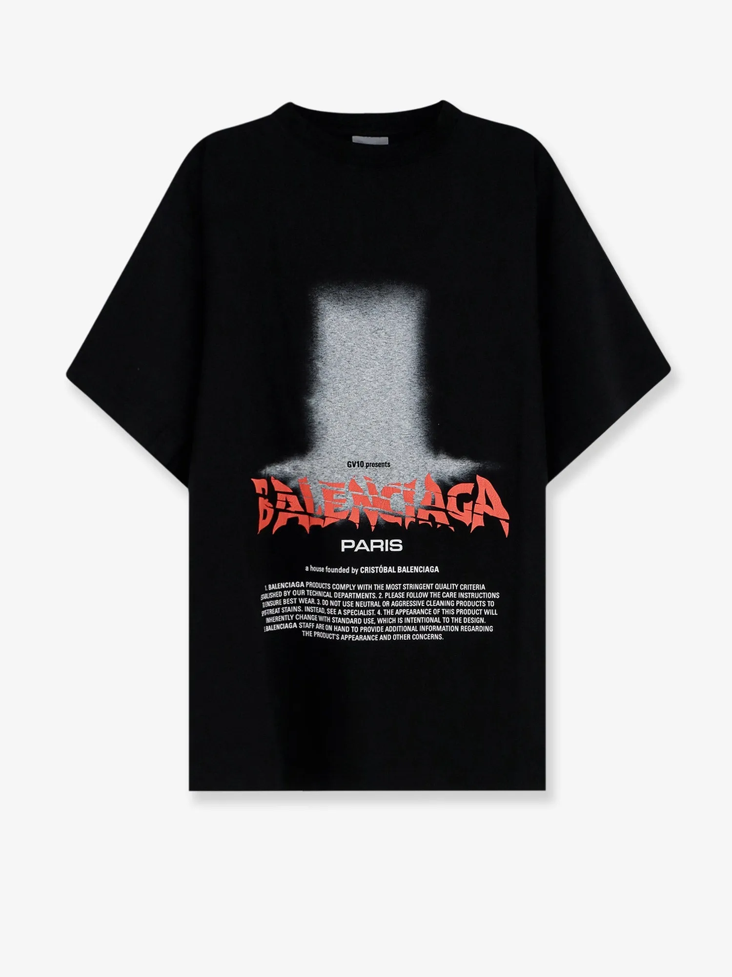T-Shirt The Door Cotton Black sold by Lord & Taylor