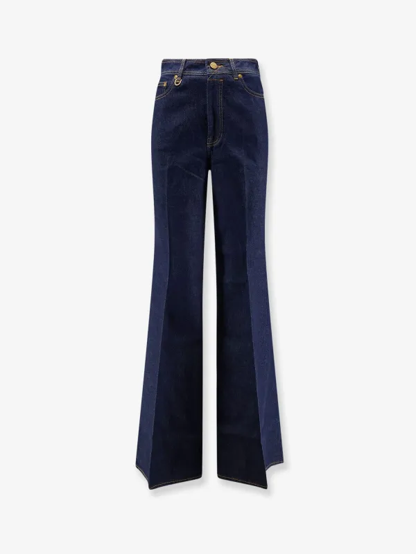 Flare Jeans Cotton Denim made by Zimmermann
