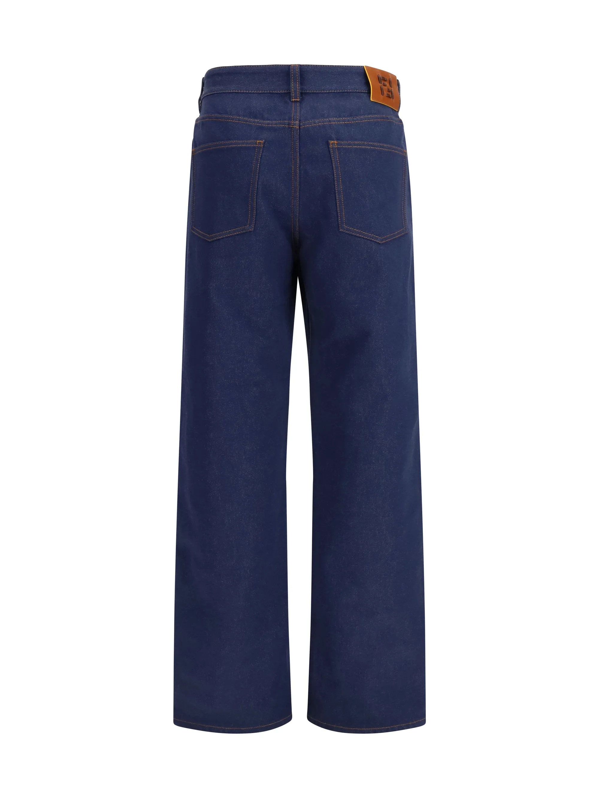Jeans Straight Cut Navy sold by Lord & Taylor product image thumbnail 2
