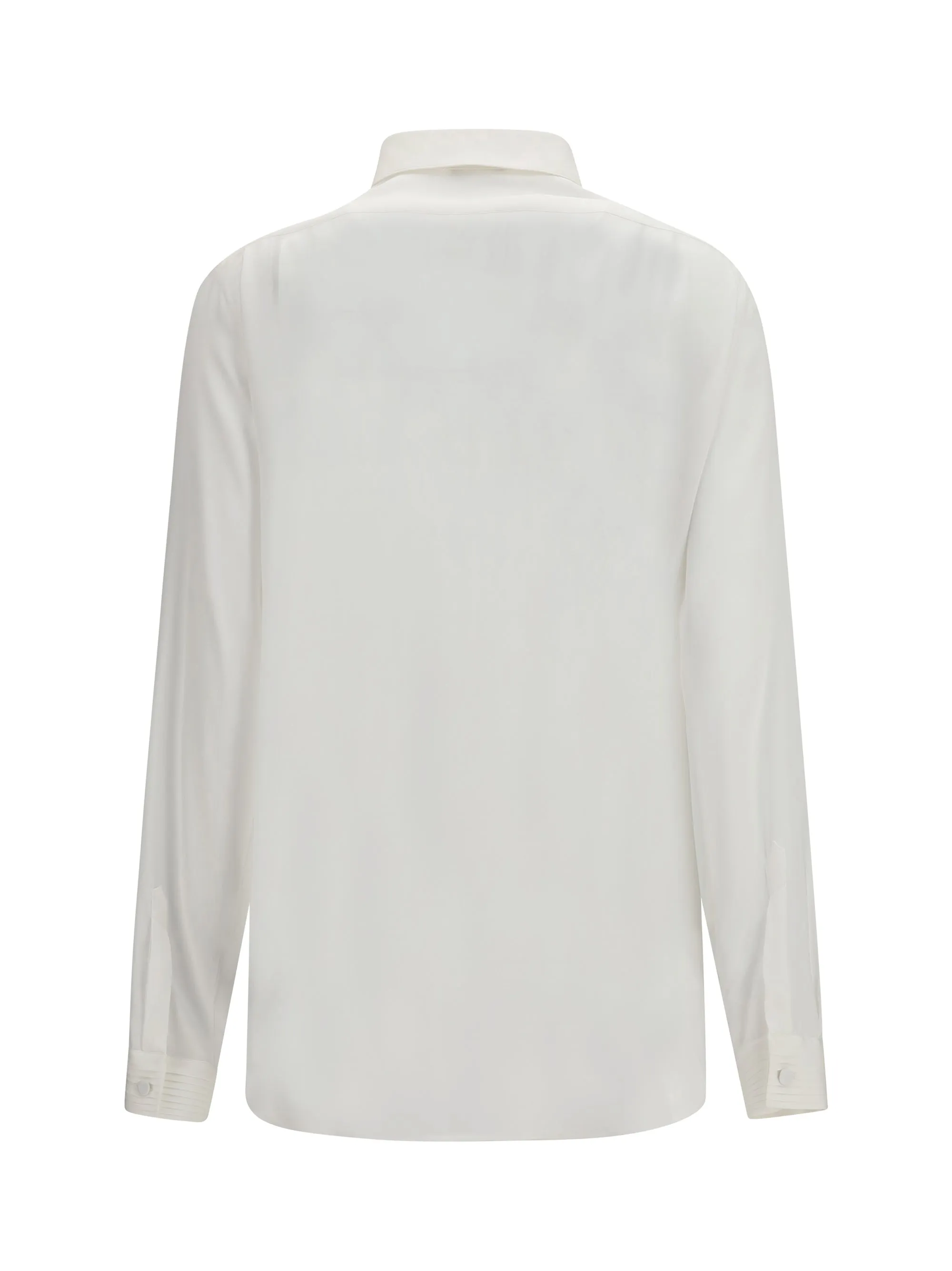 Shirt Tuxedo Optical White Silk sold by Lord & Taylor product image thumbnail 2