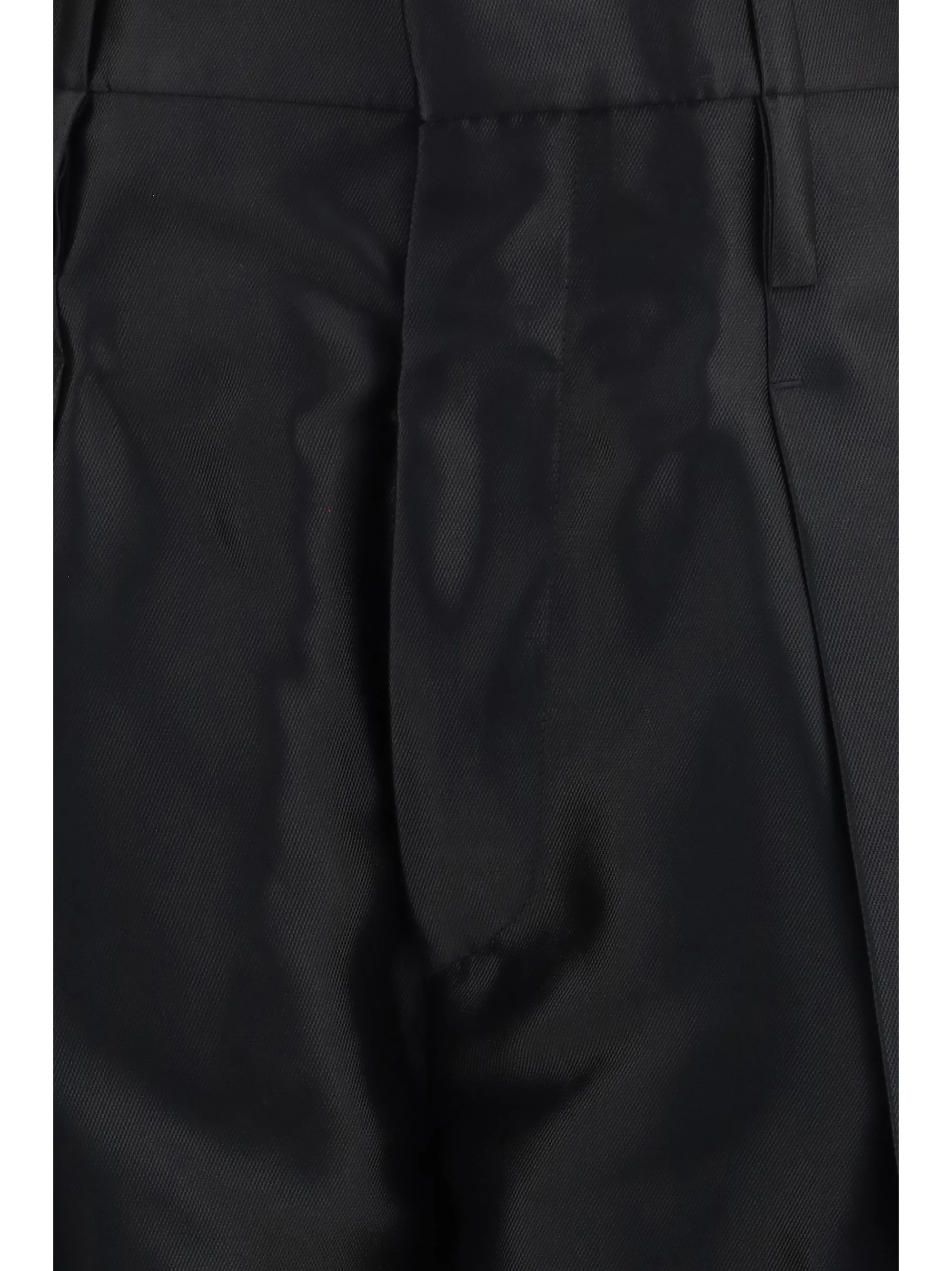 Tapered Wool Trousers Double Black sold by Lord & Taylor product image thumbnail 2