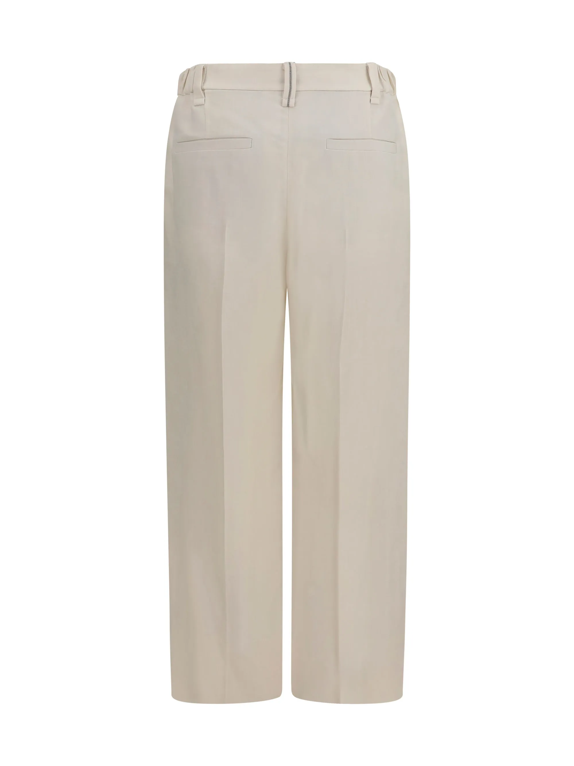 Cigarette Pants Viscose-Linen Cream sold by Lord & Taylor product image thumbnail 2