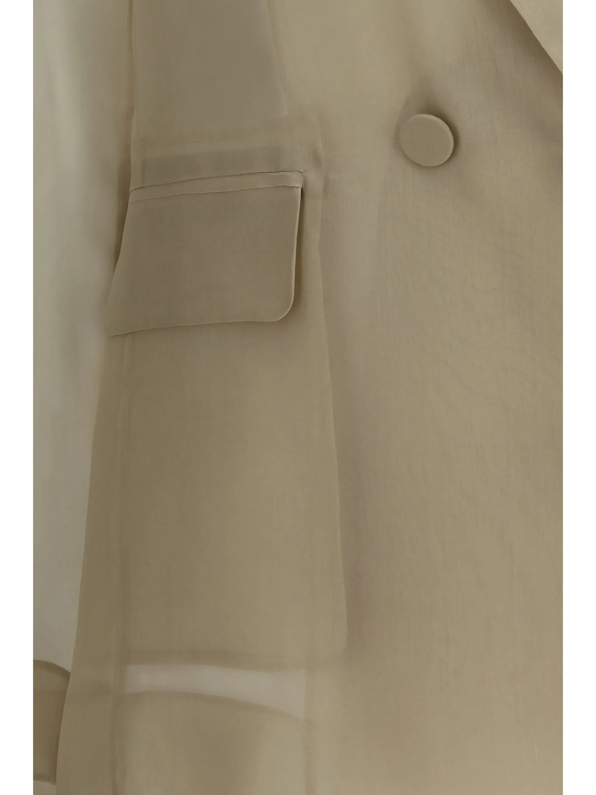 Jacket Slogan Silk Organza Sand sold by Lord & Taylor product image thumbnail 2