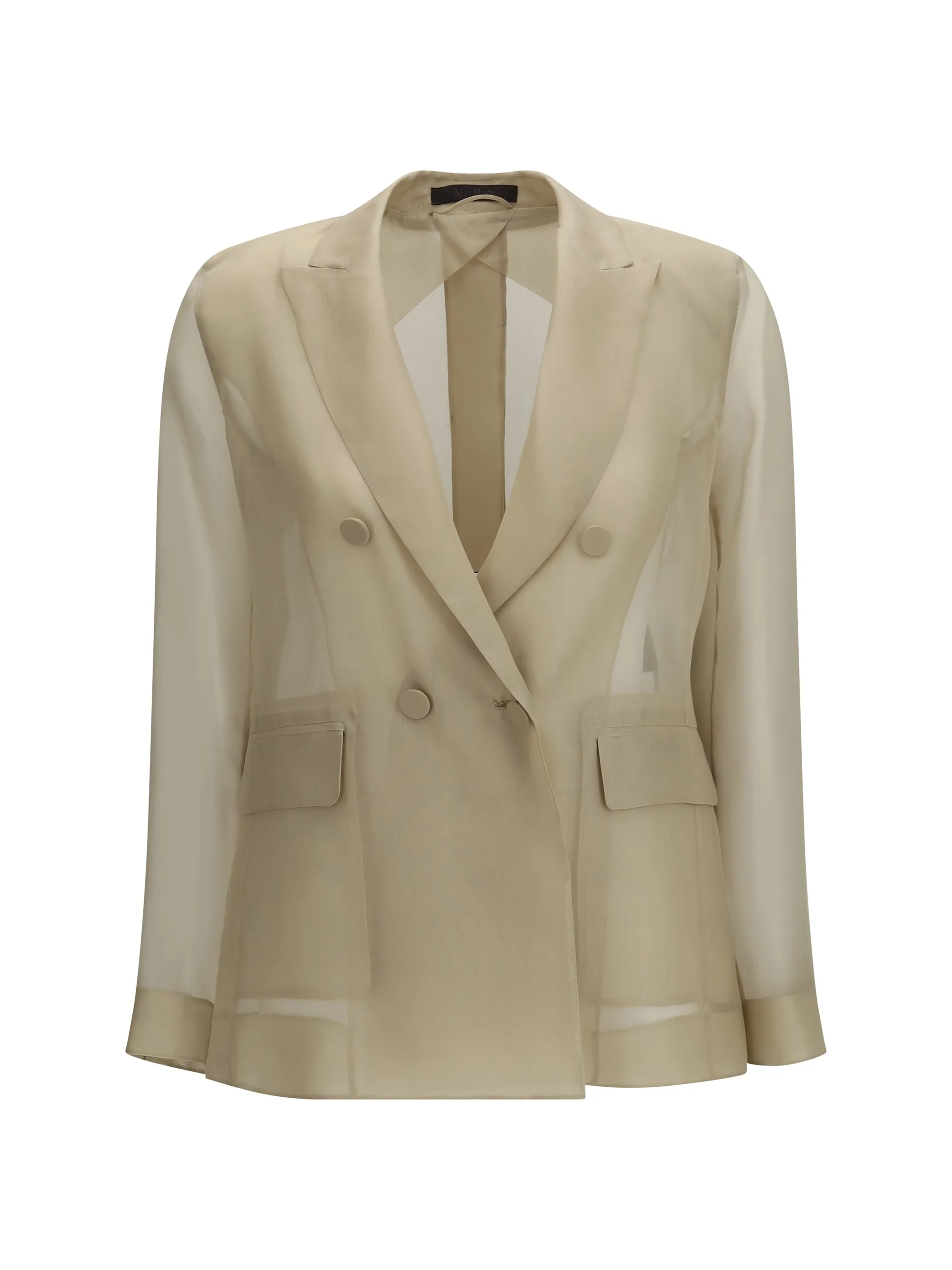 Jacket Slogan Silk Organza Sand sold by Lord & Taylor