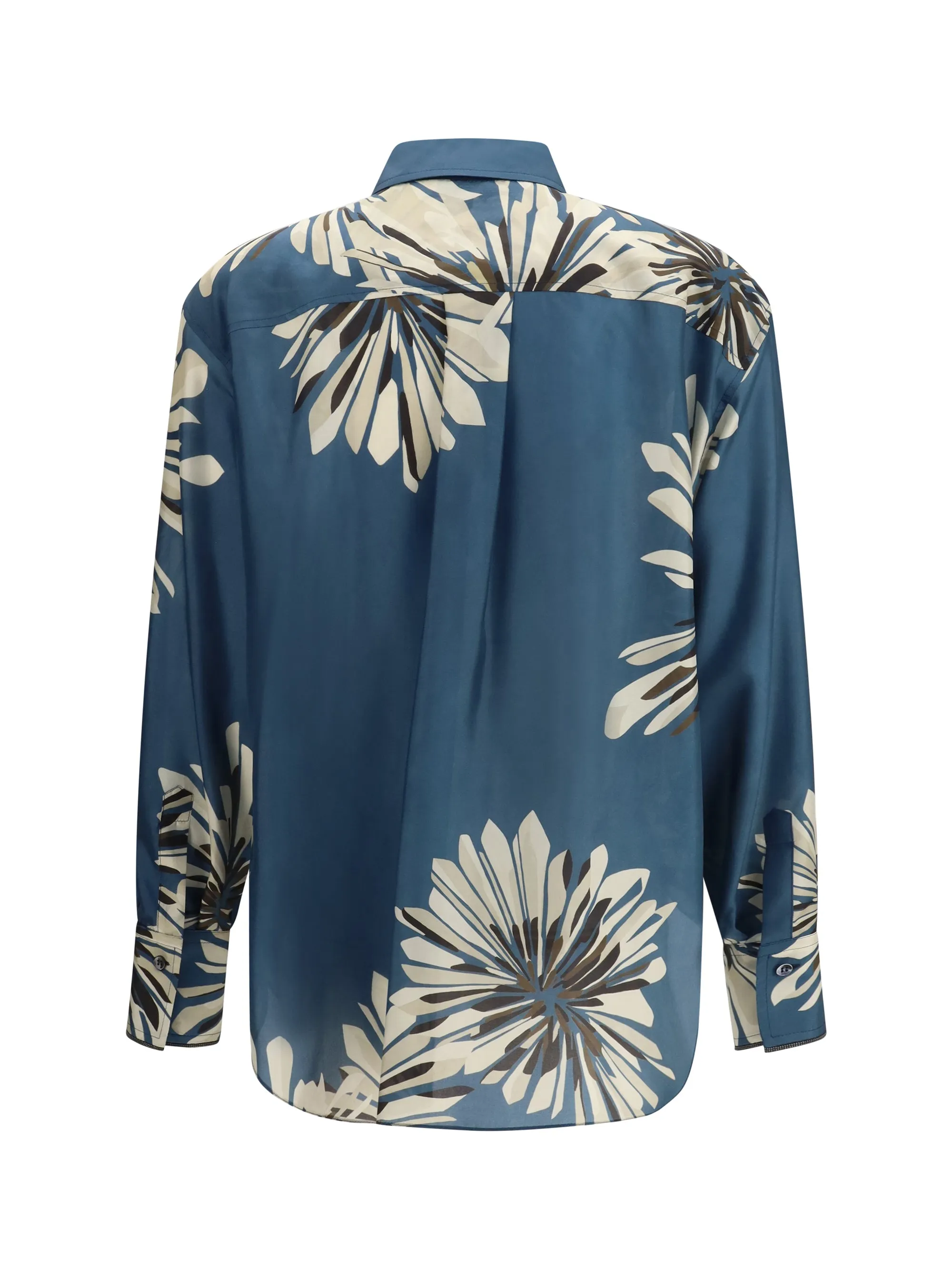 Shirt Floral Silk Blue sold by Lord & Taylor product image thumbnail 2
