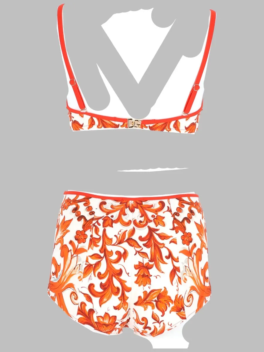 Bikini Set Maiolica Print Orange sold by Lord & Taylor product image thumbnail 2