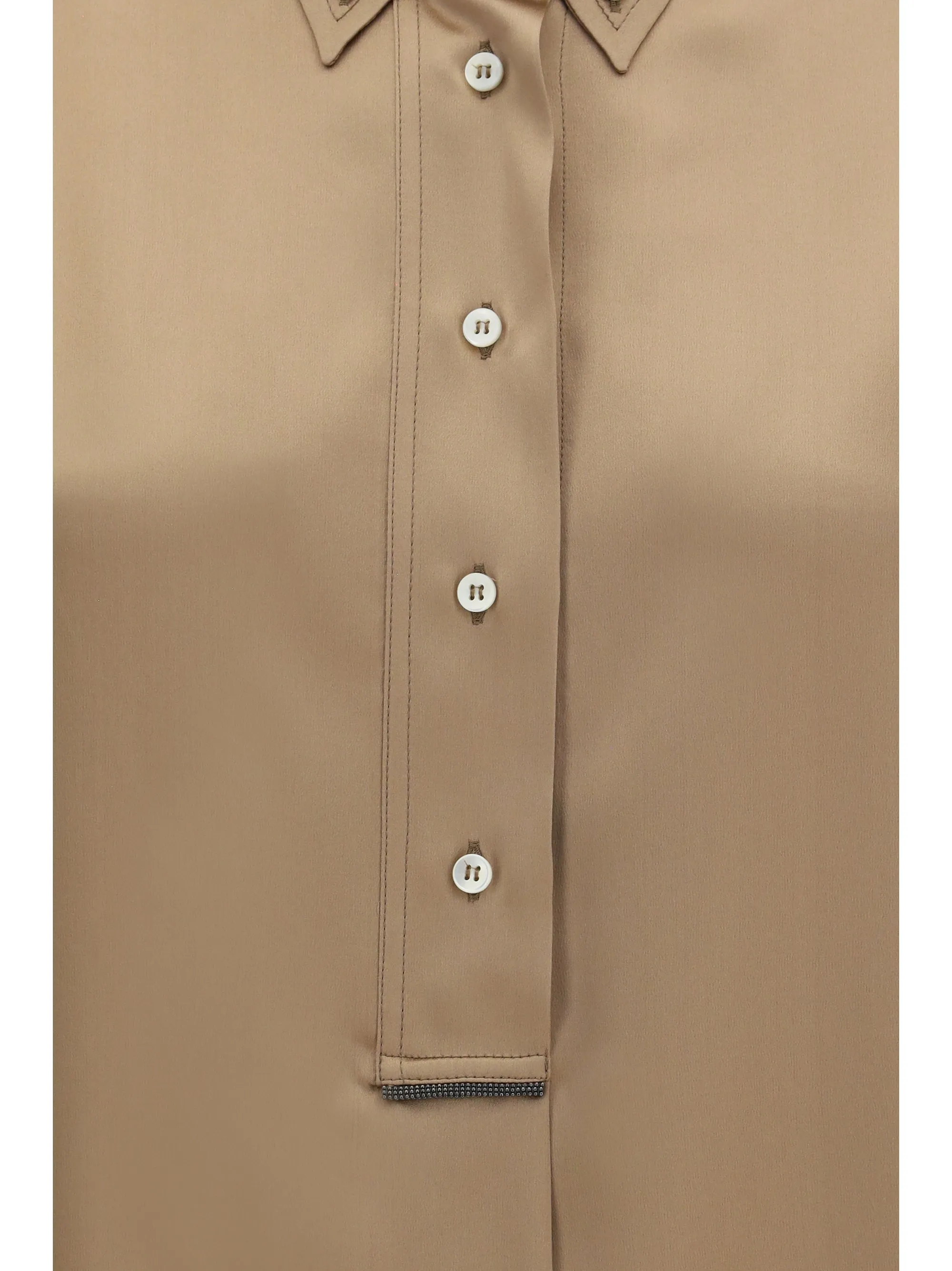 Silk Shirt Praline sold by Lord & Taylor product image thumbnail 2
