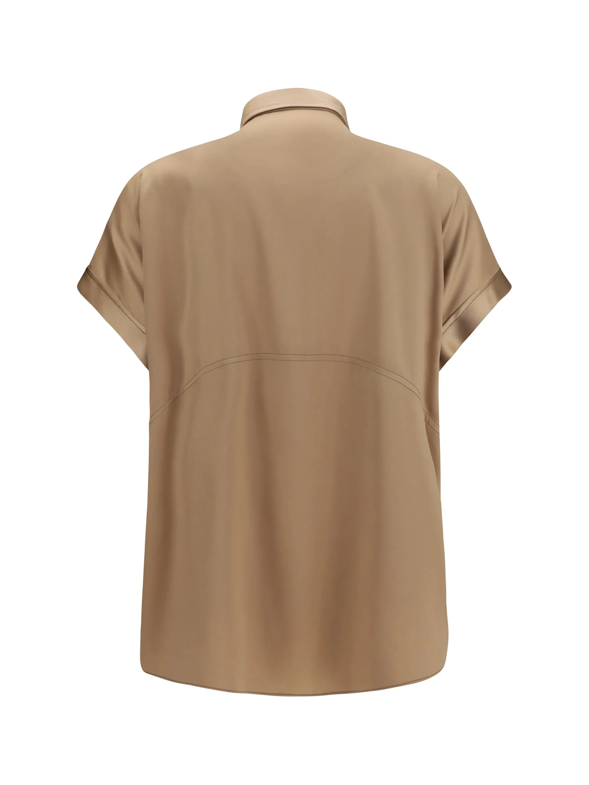 Silk Shirt Praline sold by Lord & Taylor product image thumbnail 3