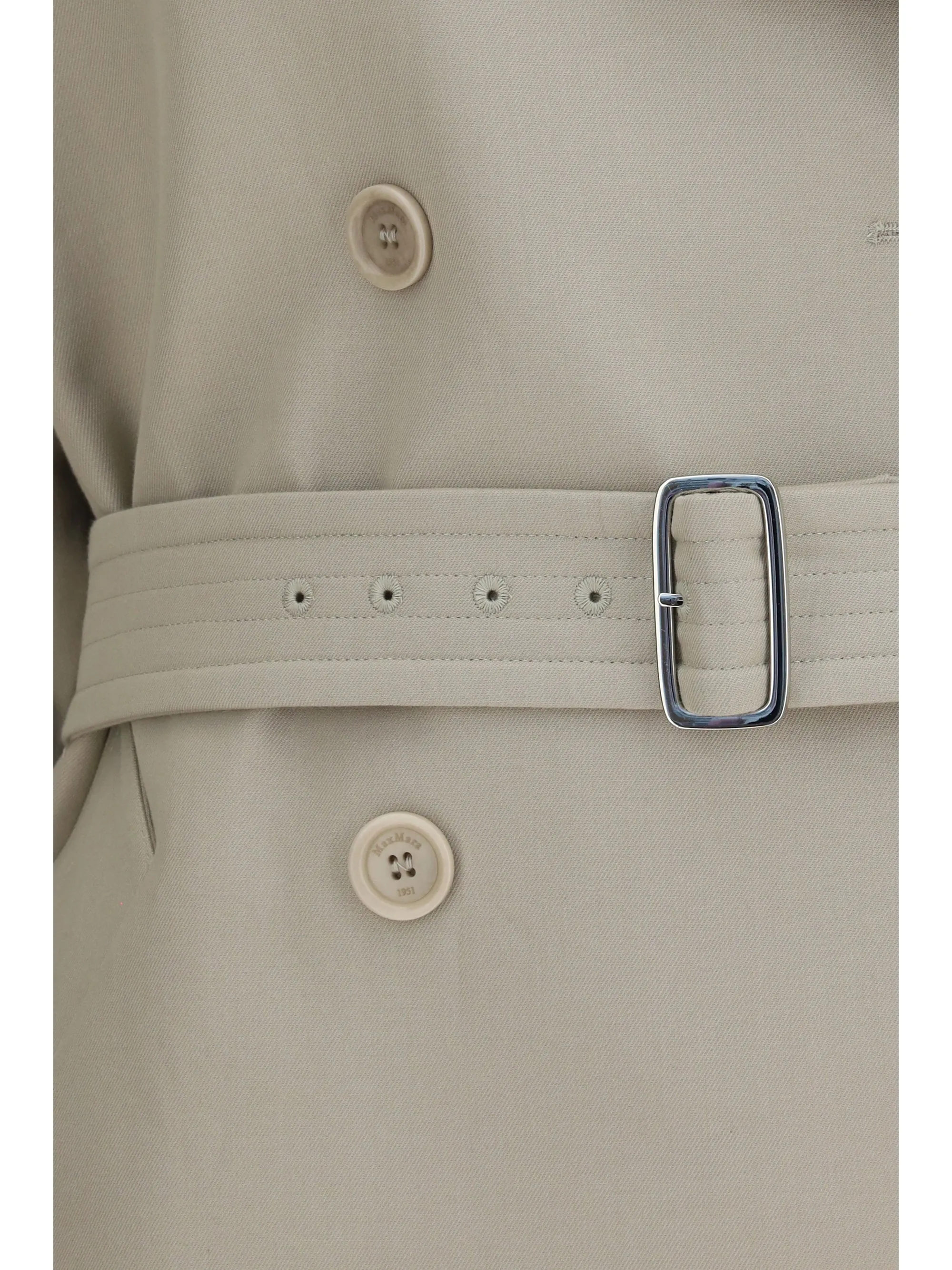 Trench Coat Short Cotton Sand sold by Lord & Taylor product image thumbnail 3