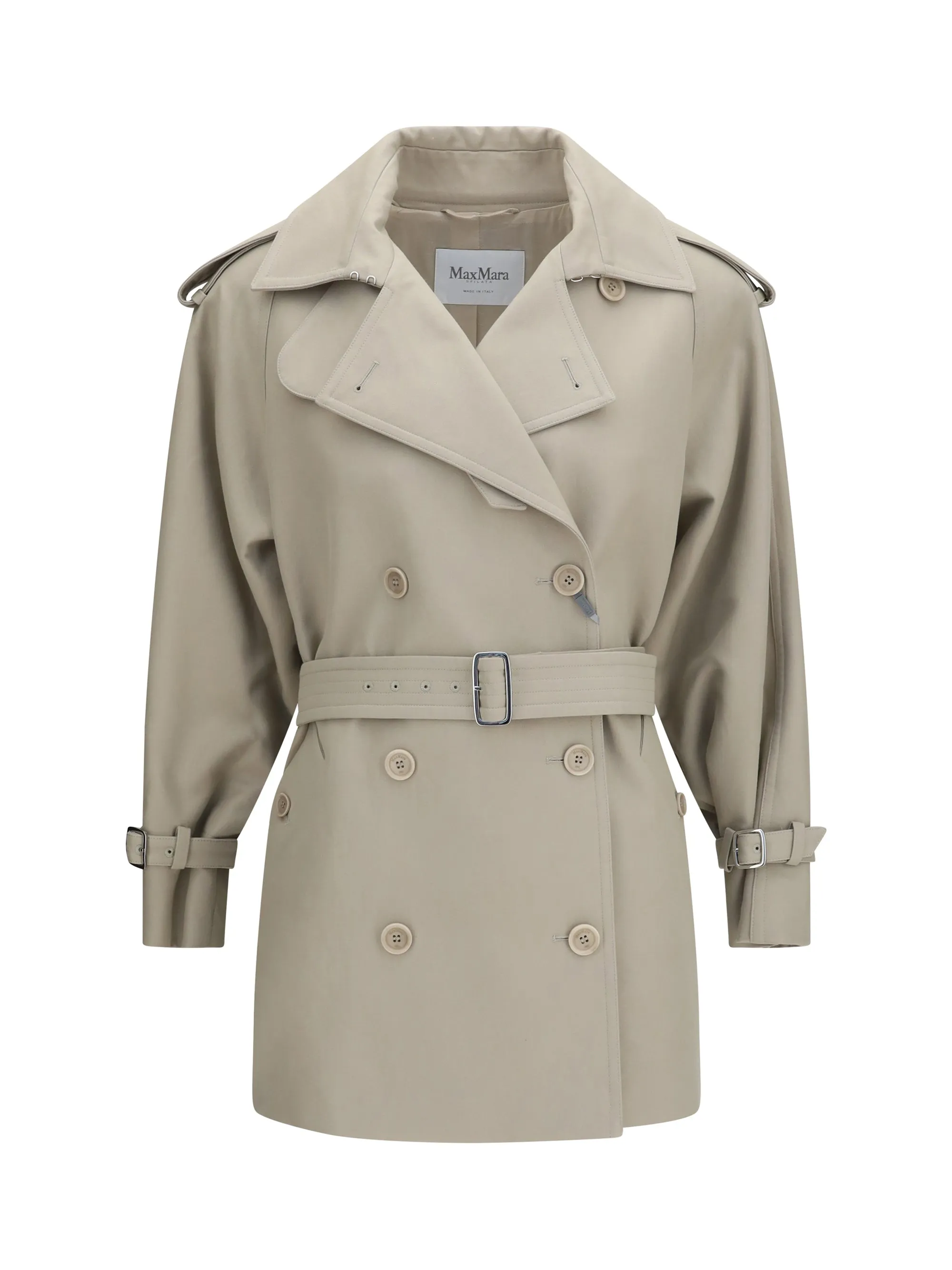 Trench Coat Short Cotton Sand sold by Lord & Taylor