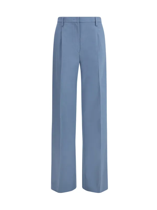 Cotton Chino Pants — Aviation Blue made by Prada