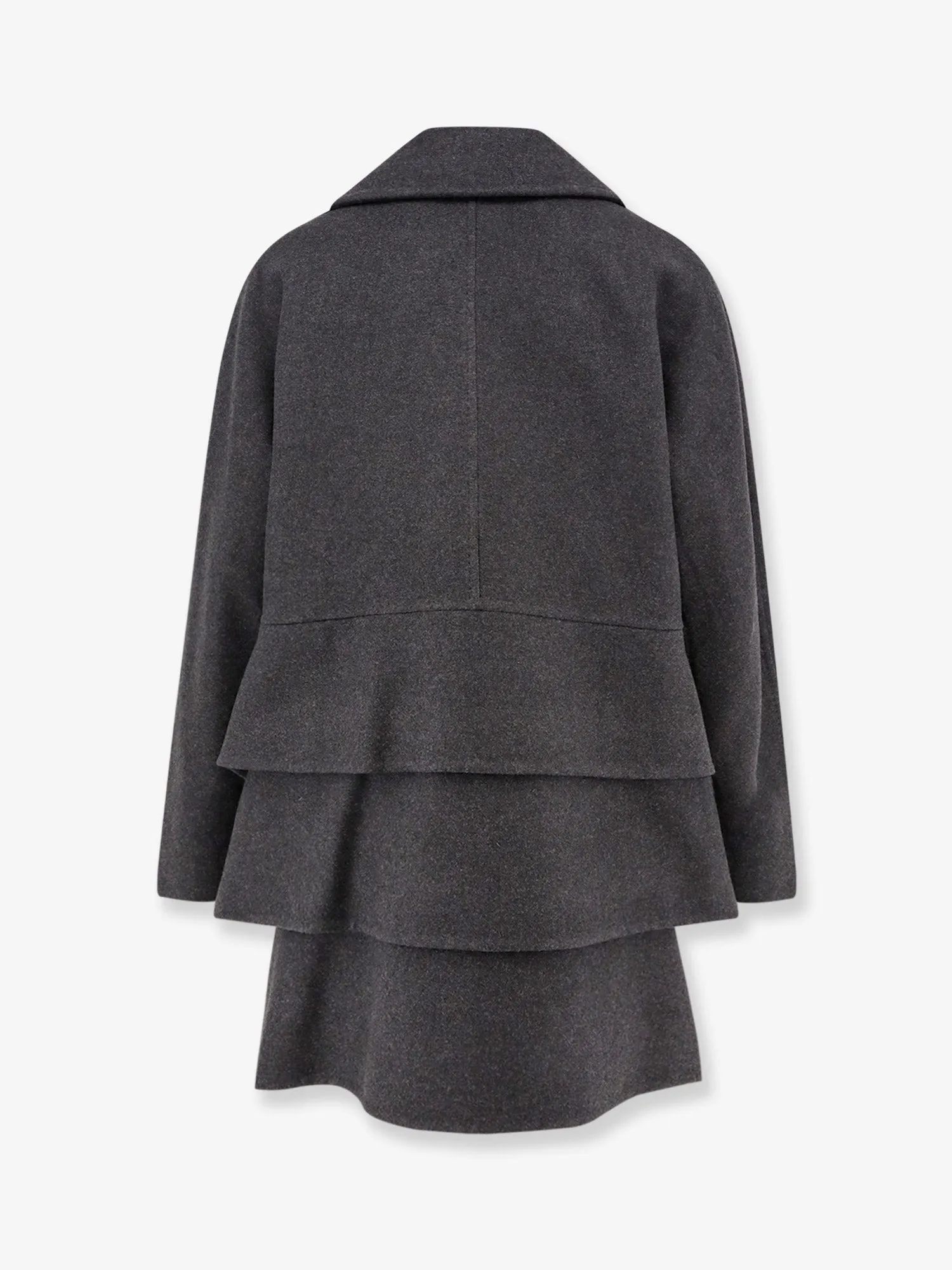 Coat Asturie Oversized Grey Wool-Cashmere sold by Lord & Taylor product image thumbnail 2