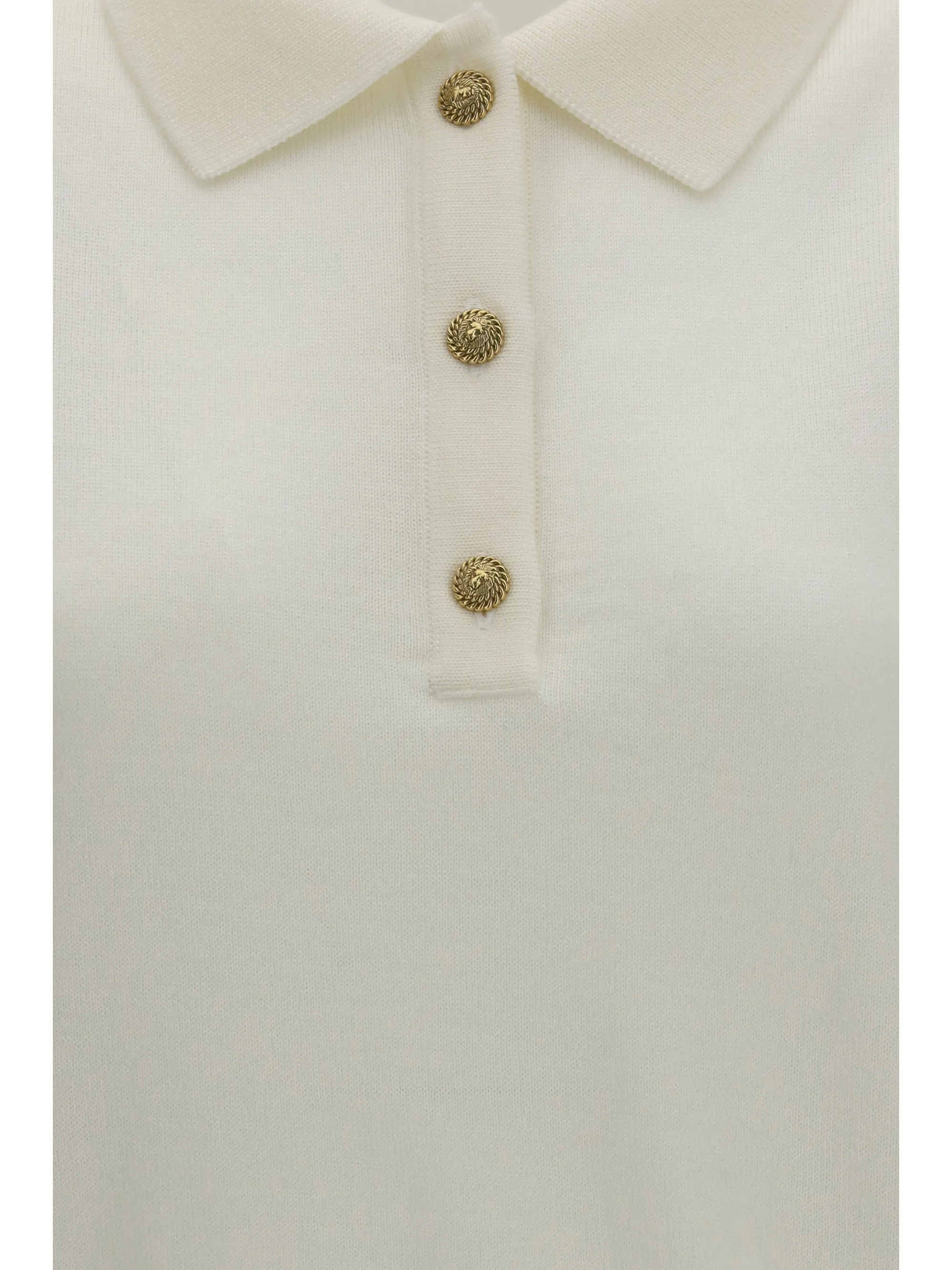 Polo Top Wool White sold by Lord & Taylor product image thumbnail 3