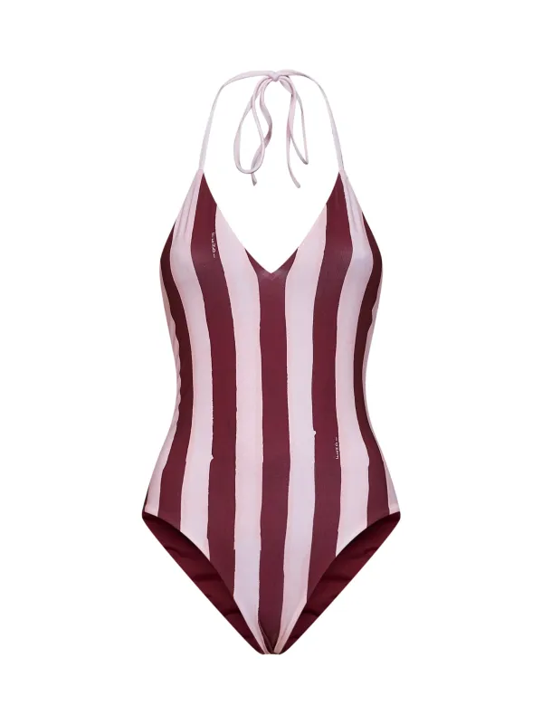 One-Piece Swimsuit Pequin Reversible Multicolour made by Fendi