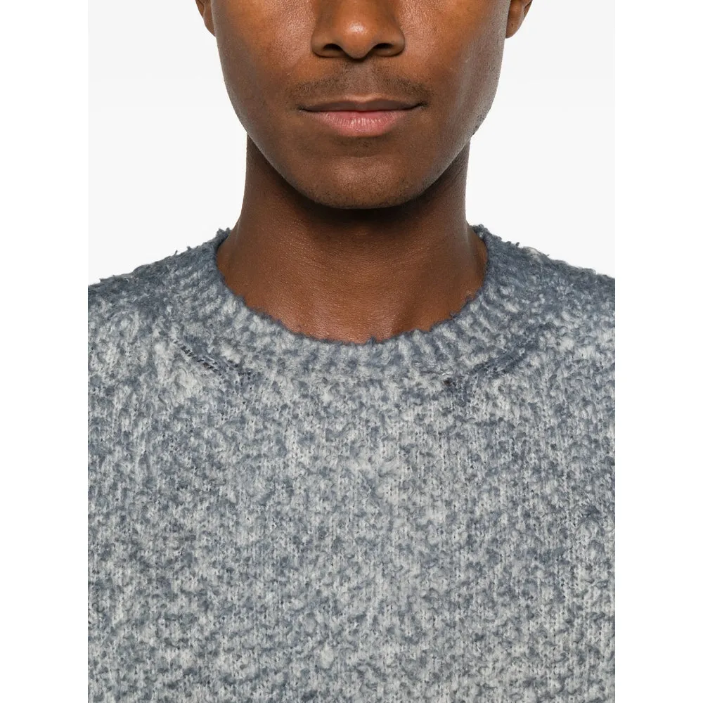 Crewneck Sweater Bouclé Grey sold by Lord & Taylor product image thumbnail 5