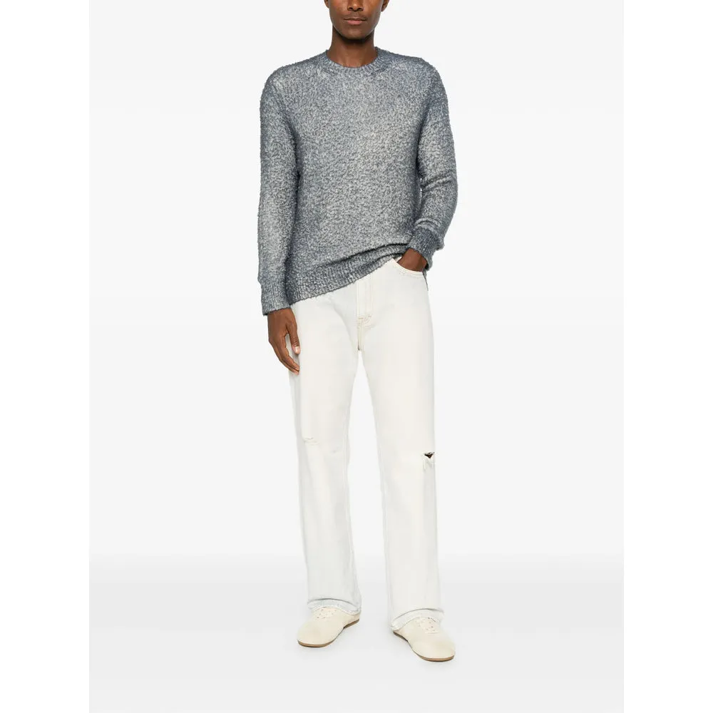 Crewneck Sweater Bouclé Grey sold by Lord & Taylor product image thumbnail 2
