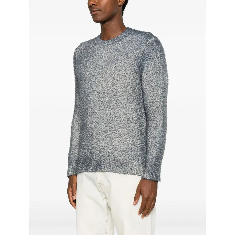Crewneck Sweater Bouclé Grey sold by Lord & Taylor product image thumbnail 4