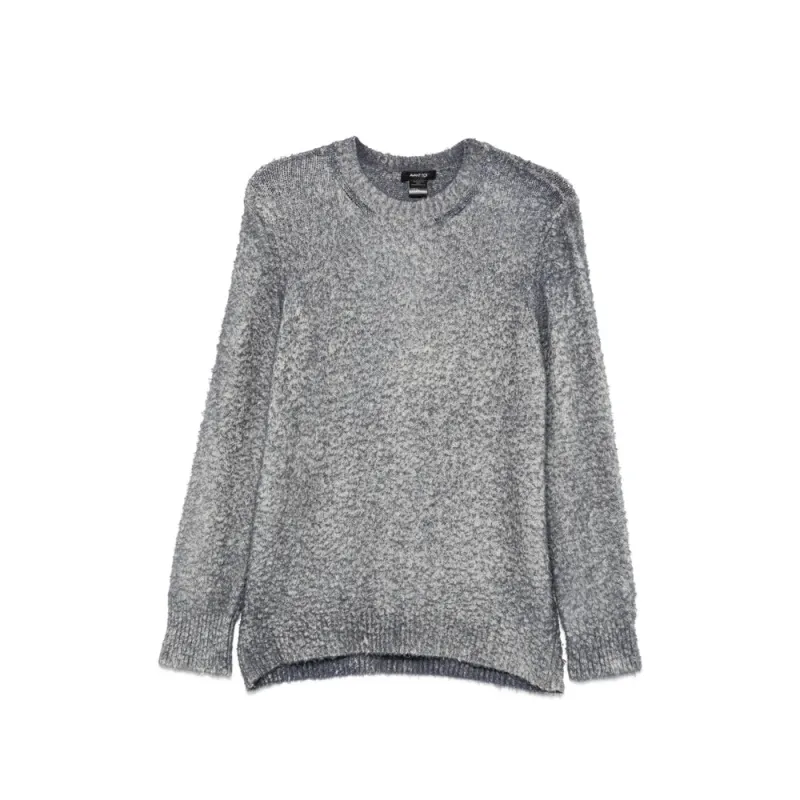 Crewneck Sweater Bouclé Grey made by Avant Toi
