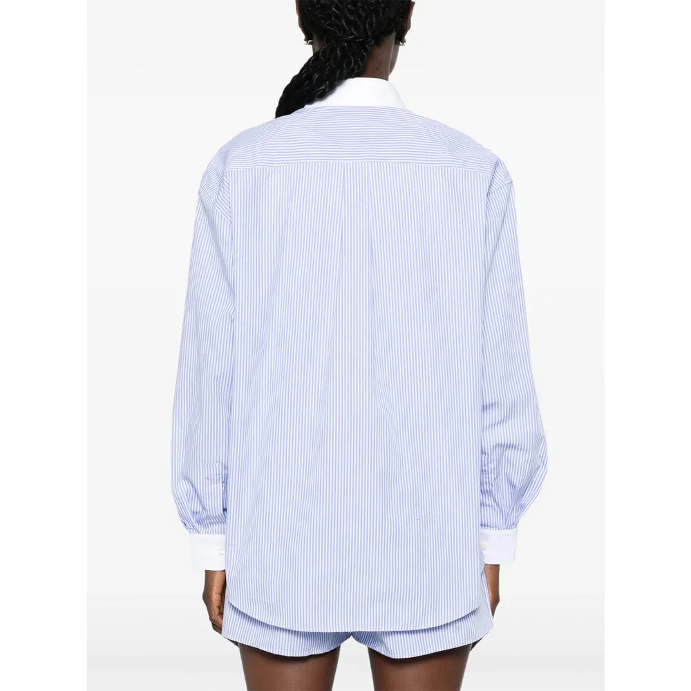 Shirt Cotton White/Blue sold by Lord & Taylor product image thumbnail 5