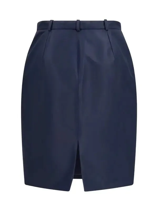Silk midi skirt sold by Lord & Taylor product image thumbnail 2