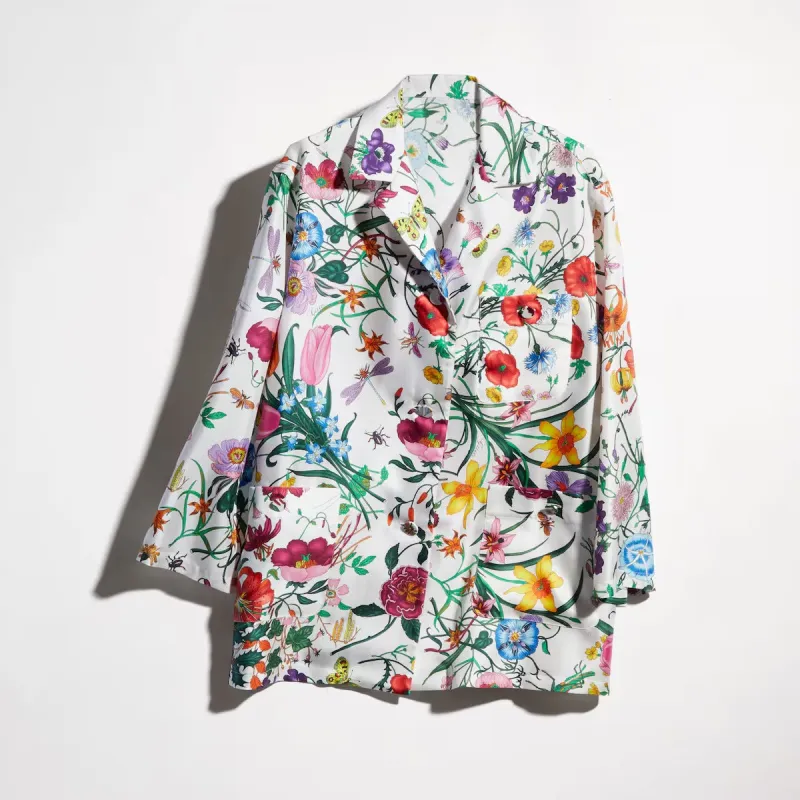 Silk shirt made by Gucci