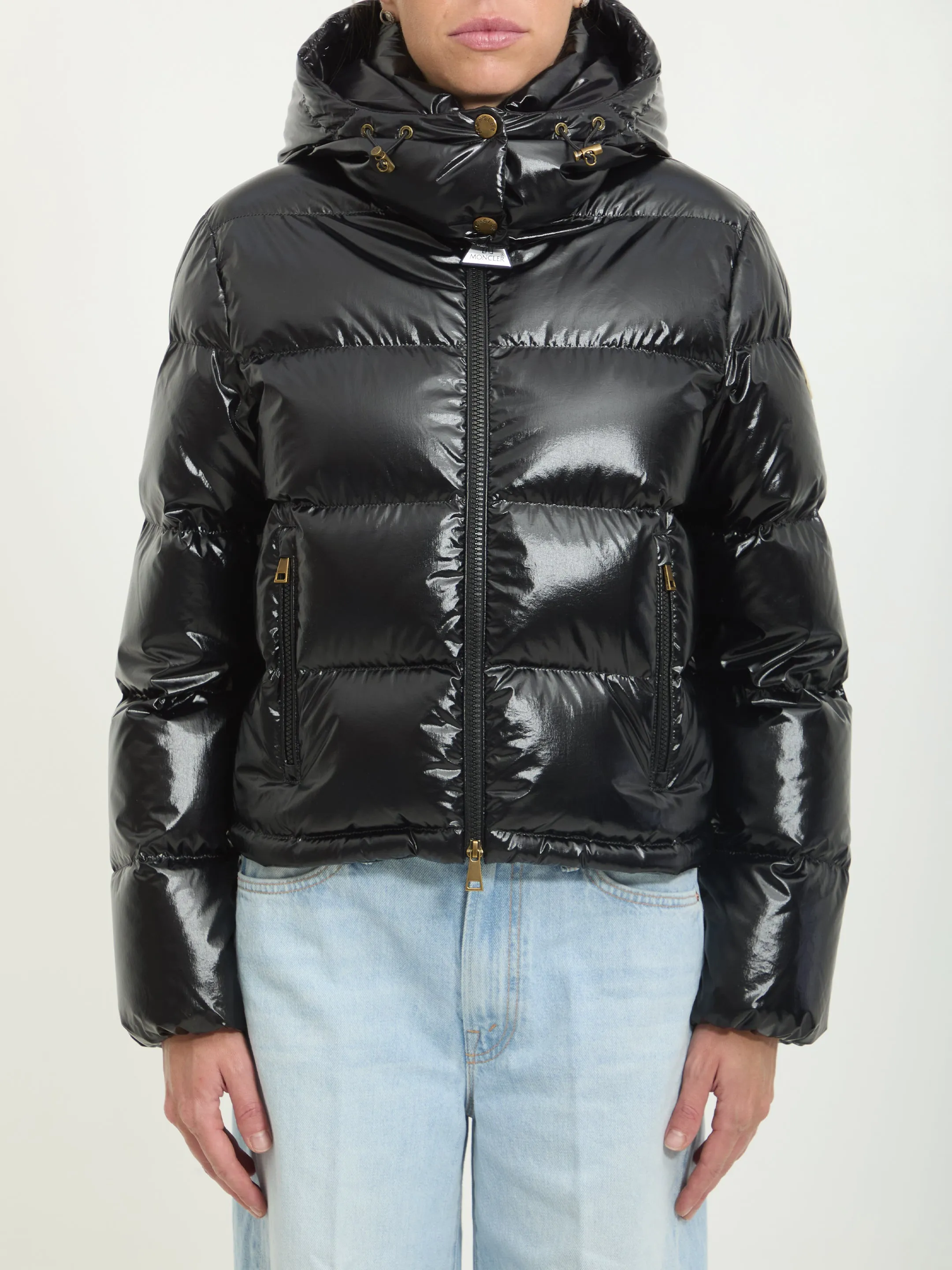 Niveole short puffer jacket sold by Lord & Taylor