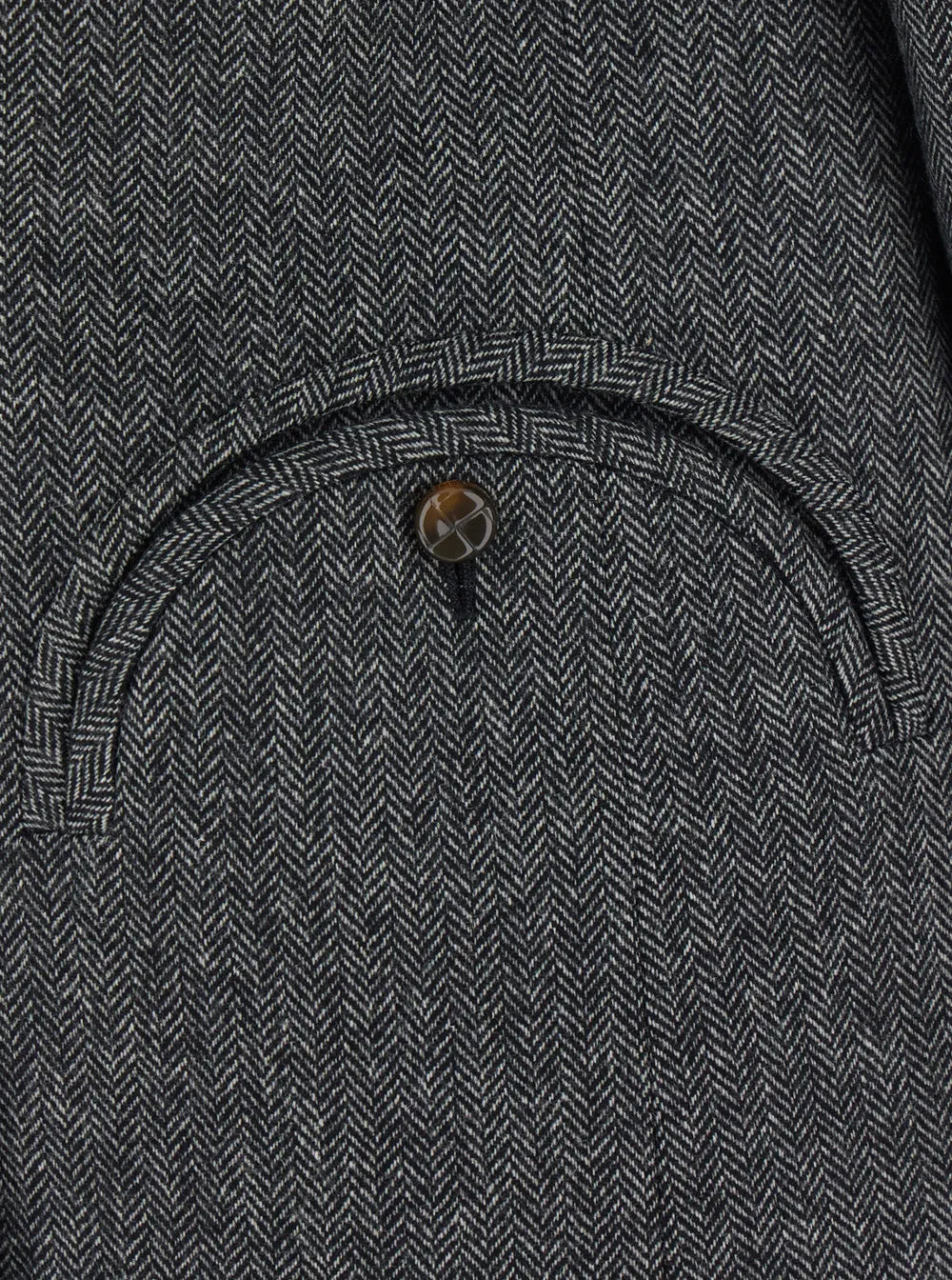 Double-Breasted Jacket Grey Wool Blend sold by Lord & Taylor product image thumbnail 3