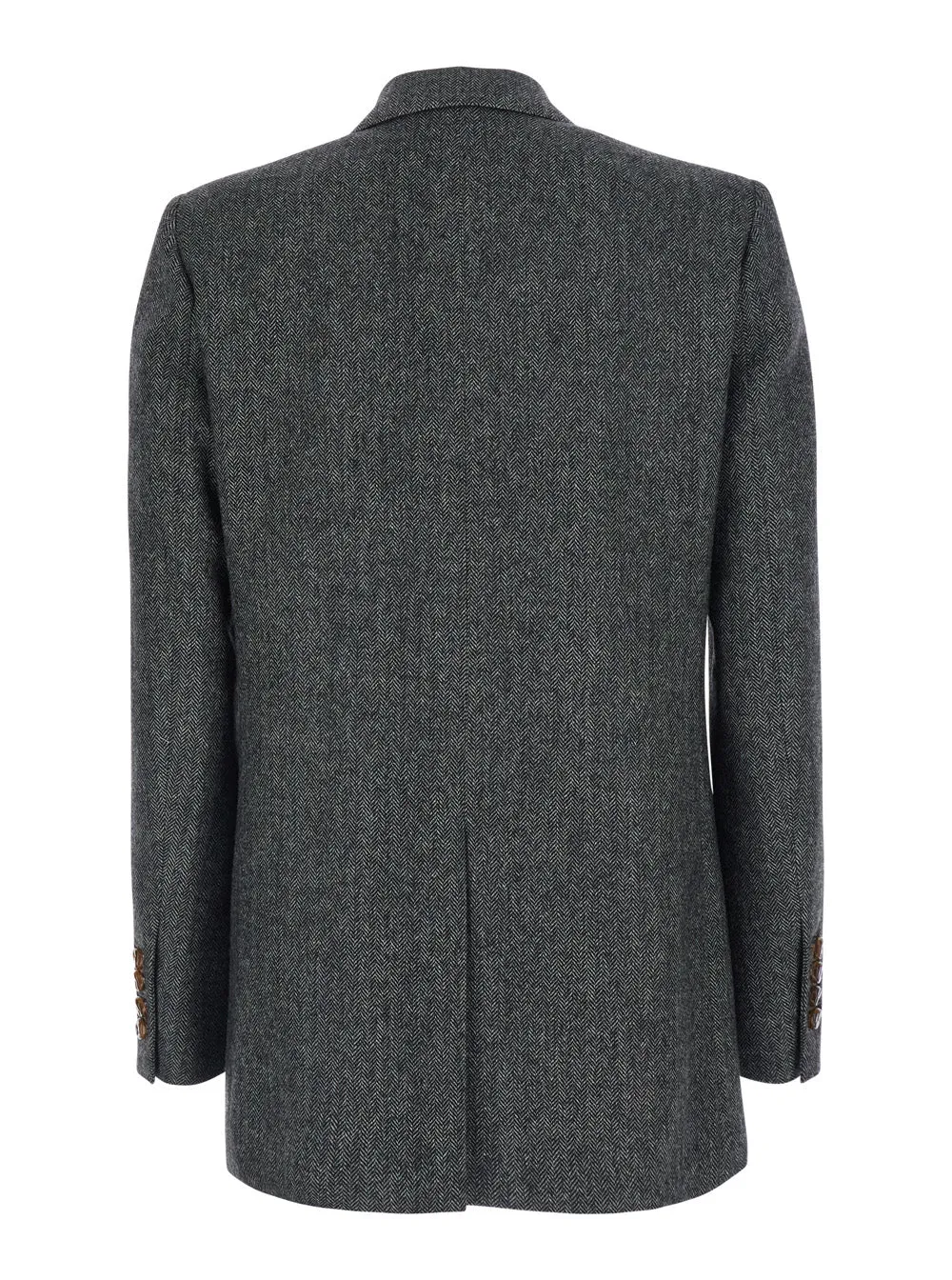 Double-Breasted Jacket Grey Wool Blend sold by Lord & Taylor product image thumbnail 2