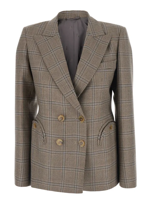 Jacket Saona Beige Wool made by Blaze Milano